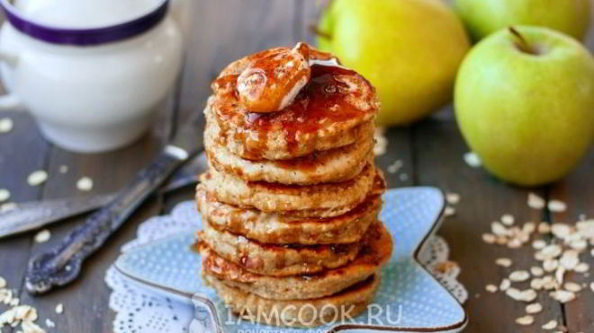 Рецепт Жареные яблоки в тесте