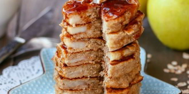 Рецепт жареные яблоки в тесте