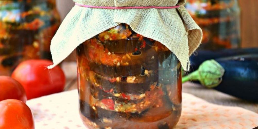 Как приготовить баклажаны огонек на зиму