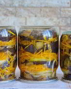 Баклажаны с морковкой на зиму