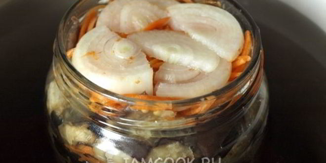 Рецепт баклажаны с морковью на зиму