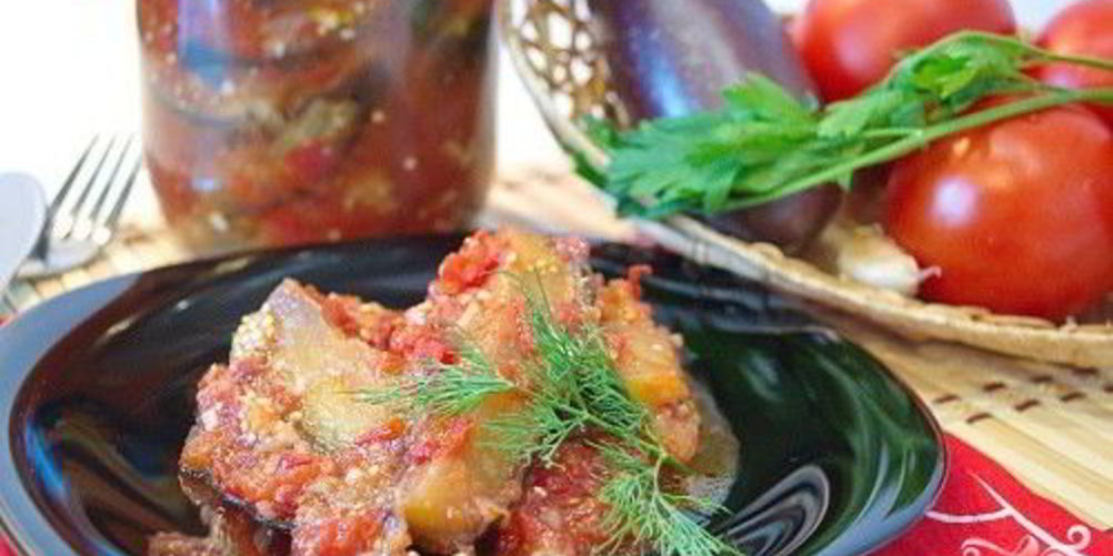 Рецепт печеные баклажаны