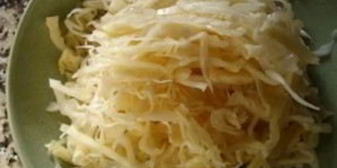 Рецепт белая квашеная капуста