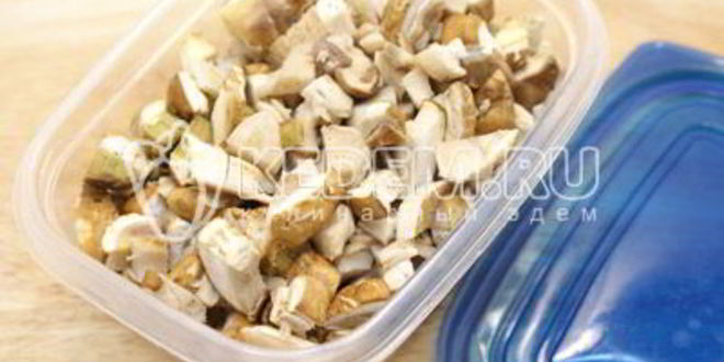 Рецепт белые грибы на зиму