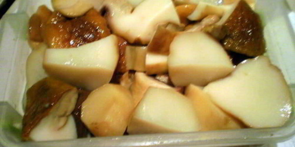 Как приготовить белые грибы замороженные на зиму