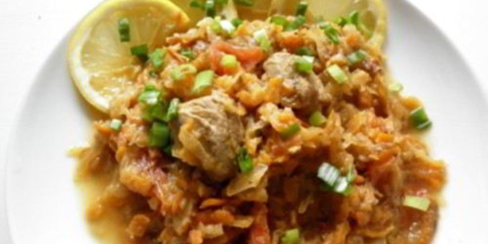 Как приготовить бигус по-польски с мясом и квашеной капустой