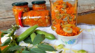 Рецепт Бобы на зиму