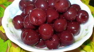 Рецепт Черешня в собственном соку на зиму