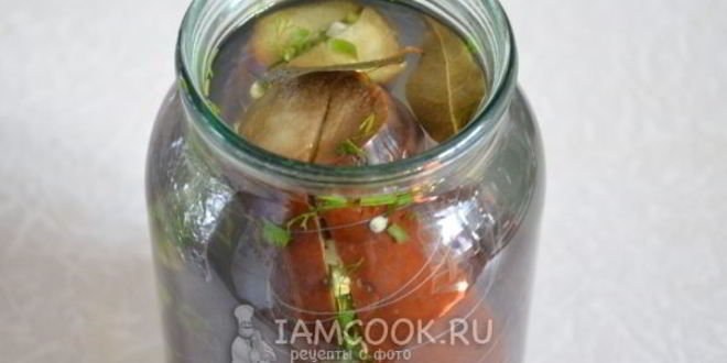 Рецепт фаршированные баклажаны на зиму