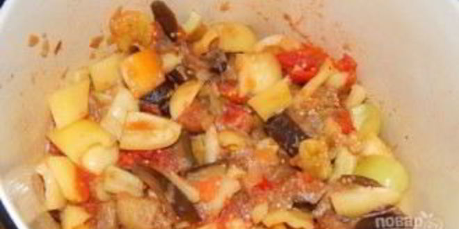 Рецепт икра из баклажанов с помидорами на зиму