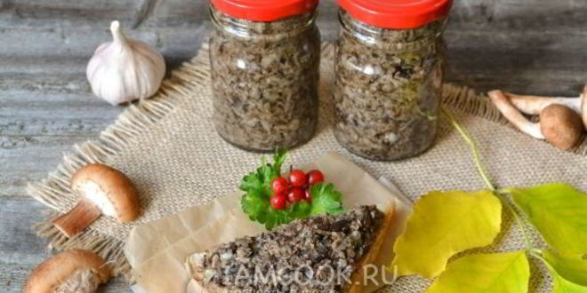 Рецепт икра из опят с чесноком на зиму