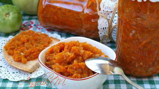 Рецепт Икра из зеленых помидоров на зиму