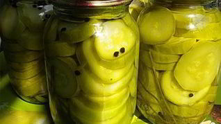 Рецепт Кабачки консервированные на зиму