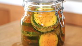 Рецепт Кабачки кусочками на зиму