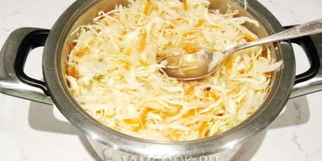Рецепт капуста квашеная с хреном и морковью