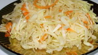 Рецепт Капуста квашеная с сахаром