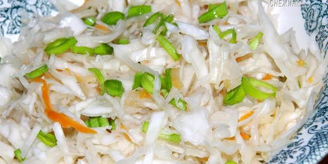 Рецепт капуста, квашенная по-особому