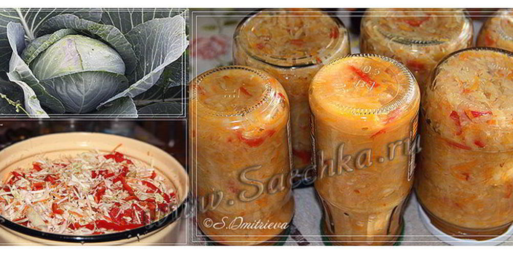 Как приготовить капуста на зиму в банках