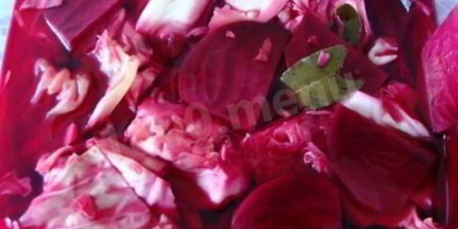 Рецепт капуста пелюстка с буряком на зиму