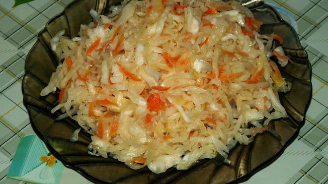 Рецепт Капуста с медом на зиму
