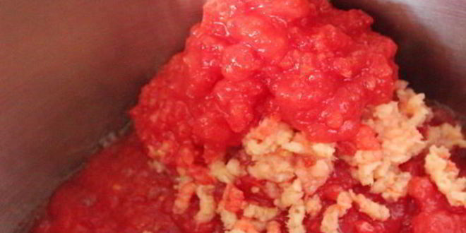 Рецепт хреновина из помидор