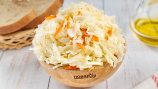 Рецепт Хрустящая квашеная капуста