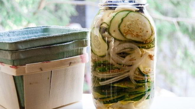 Рецепт Кисло-сладкие огурчики на зиму