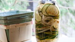 Рецепт Кисло-сладкие огурчики на зиму