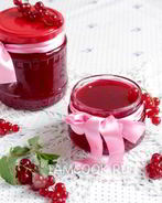 Классическое желе из красной смородины на зиму