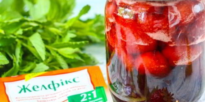 Рецепт клубника с желфиксом на зиму