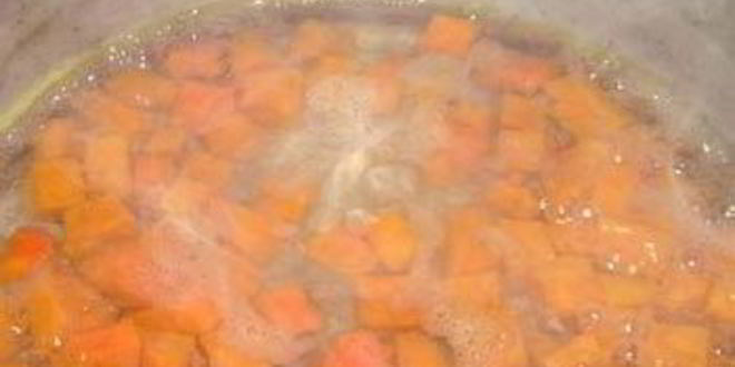 Рецепт клюквенно-тыквенное пюре на зиму