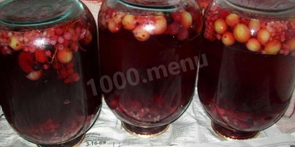Как приготовить компот ассорти без стерилизации