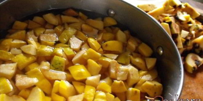 Рецепт компот из айвы на зиму