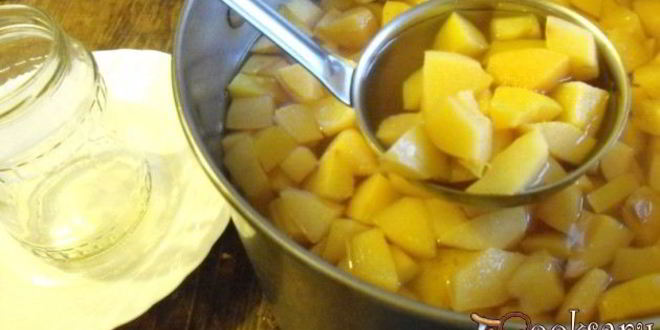 Рецепт компот из айвы на зиму