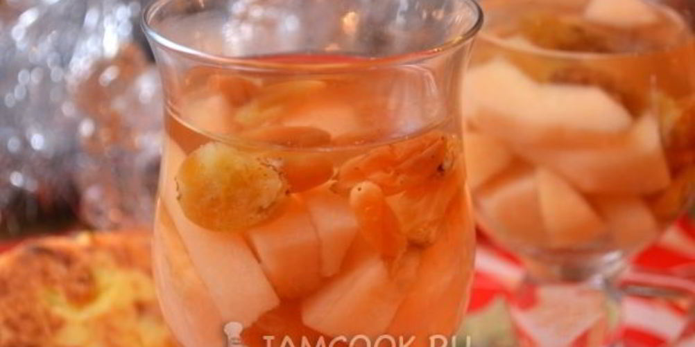 Как приготовить компот из айвы