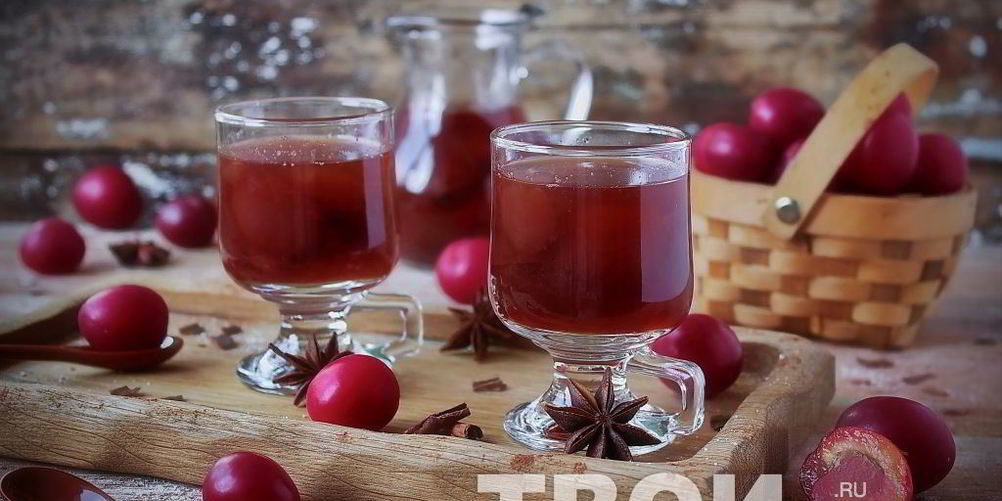 Как приготовить компот из алычи