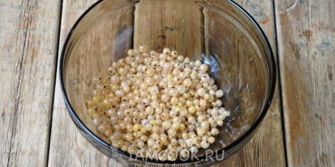 Рецепт компот из белой смородины на зиму