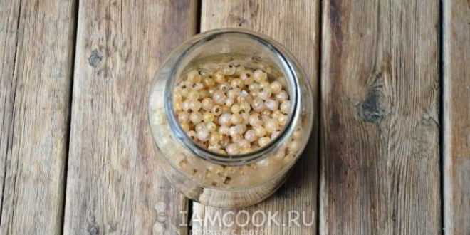 Рецепт компот из белой смородины на зиму