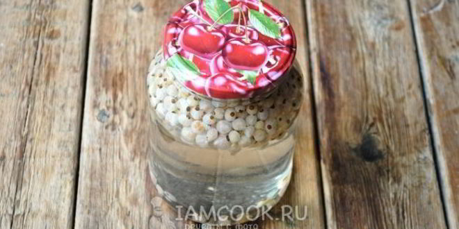 Рецепт компот из белой смородины на зиму