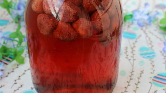 Рецепт Компот из клубники на зиму