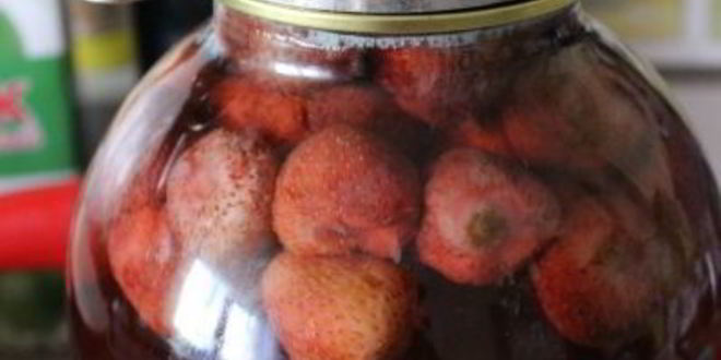 Рецепт компот из клубники на зиму
