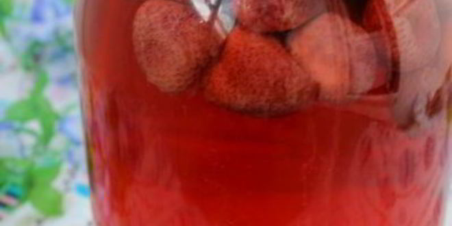 Рецепт компот из клубники на зиму