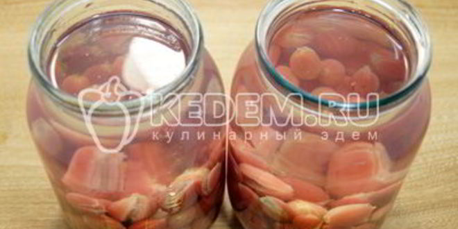 Рецепт компот из крыжовника