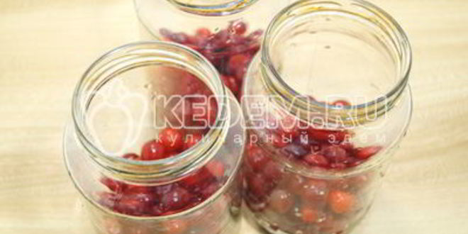 Рецепт компот из вишни