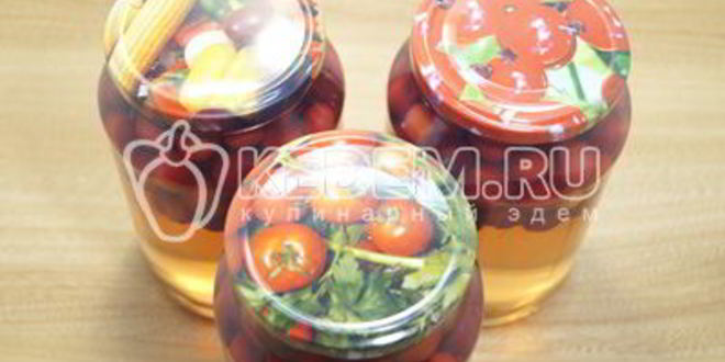 Рецепт компот из вишни