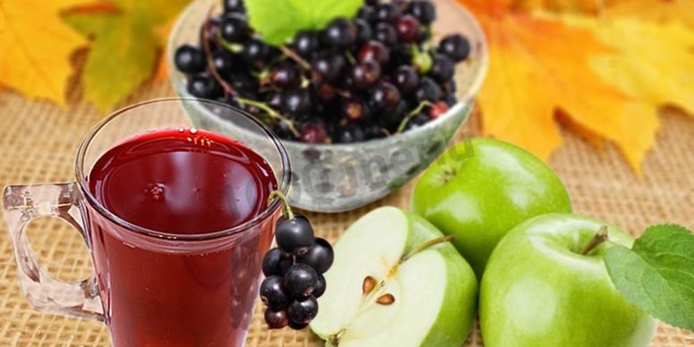 Как приготовить компот из яблок и смородины на зиму