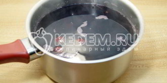 Рецепт компот из замороженной вишни