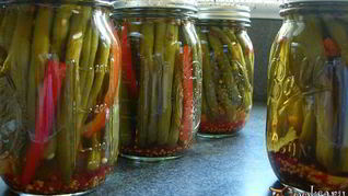 Рецепт Консервированная фасоль на зиму