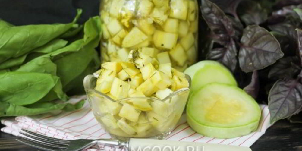 Как приготовить консервированные кабачки