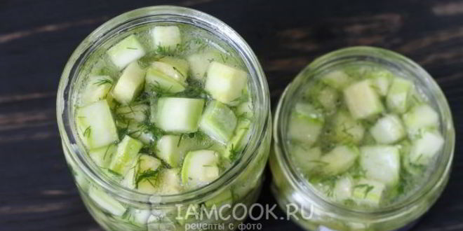 Рецепт консервированные кабачки